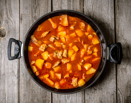 Mo: Hähnchengeschnetzeltes in Currysoße